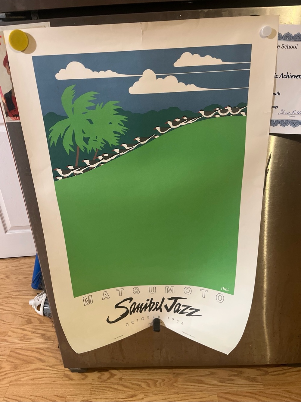 Samibel Jazz Green Poster